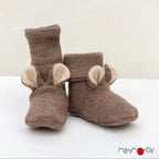 ManyMonths - Baby Slippers - Merino Wool - Teddy Booties