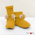 ManyMonths - Baby Slippers - Merino Wool - Teddy Booties