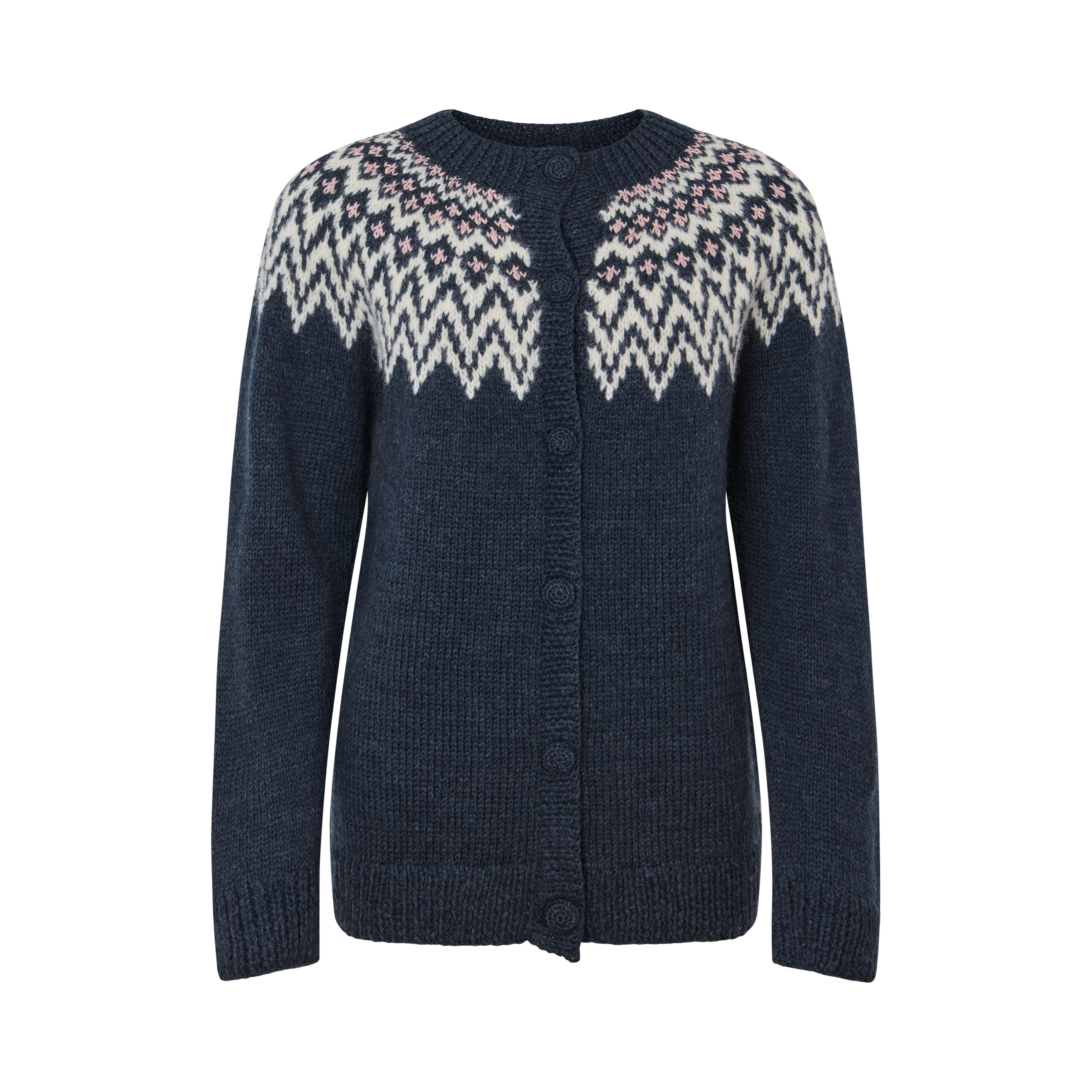 Fuza Wool - Cardigan Che Che laine mérinos, tricoté main