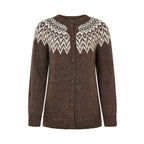 Fuza Wool - Cardigan Che Che laine mérinos, tricoté main