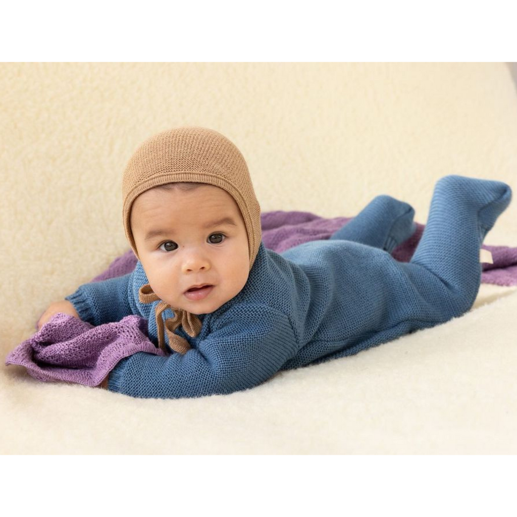 Disana - Combinaison bébé laine mérinos tricotée