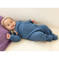 Disana - Combinaison bébé laine mérinos tricotée