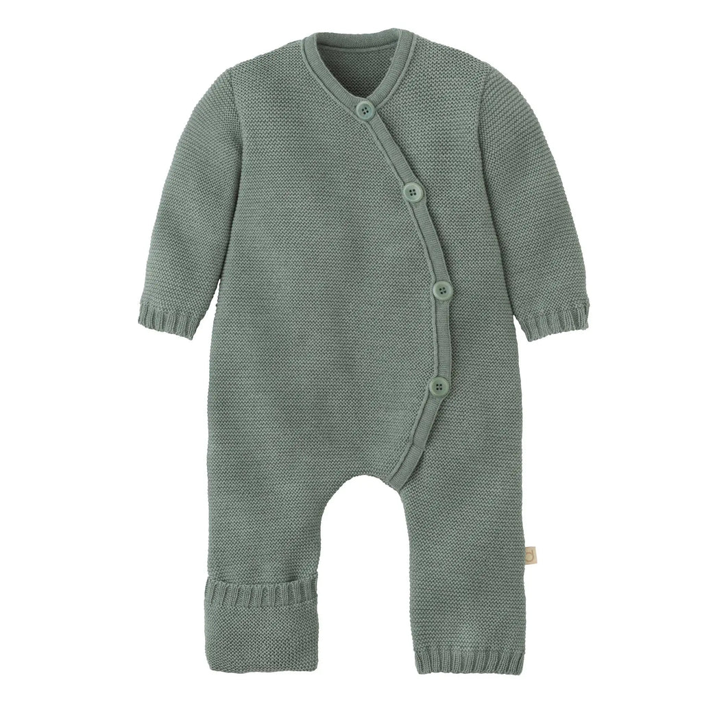 Disana - Combinaison bébé laine mérinos tricotée Disana