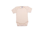 Cosilana - Body bébé manches courtes, laine-soie-coton Cosilana