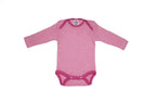 Cosilana - Body bébé manches longues, laine-soie Cosilana