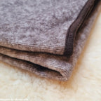 Cosilana - Couverture bébé laine polaire (laine & coton bio) -75x100 cm Cosilana