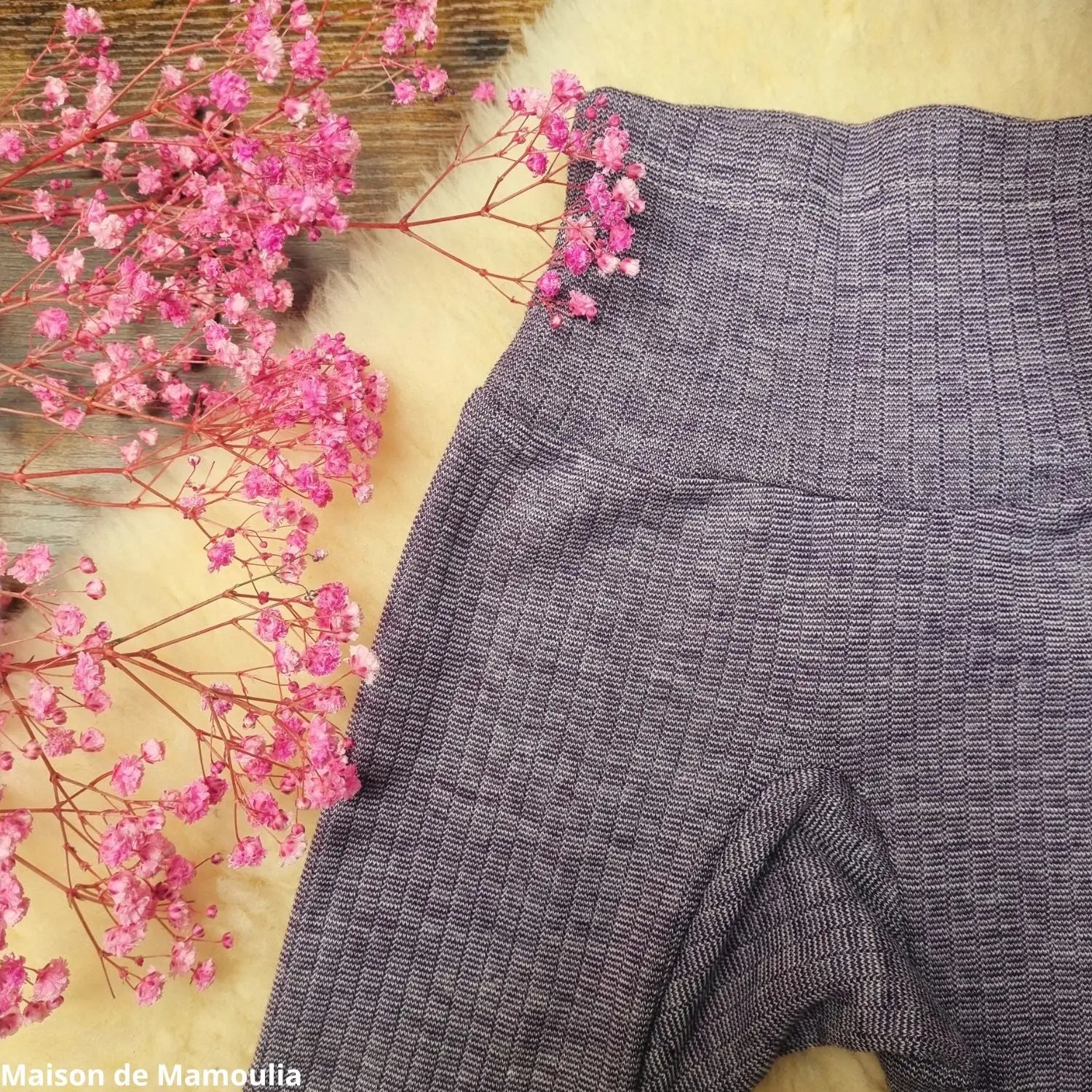 Cosilana - Pantalon bébé, laine-soie-coton Cosilana