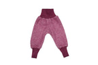 Cosilana - Pantalon enfant, laine polaire (laine & coton bio) Cosilana