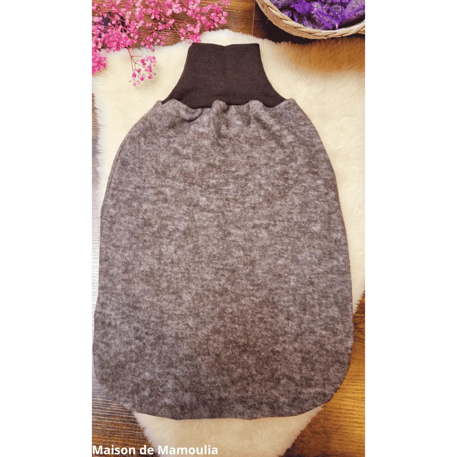 Cosilana - Sac de couchage bébé laine polaire (laine & coton bio) Cosilana