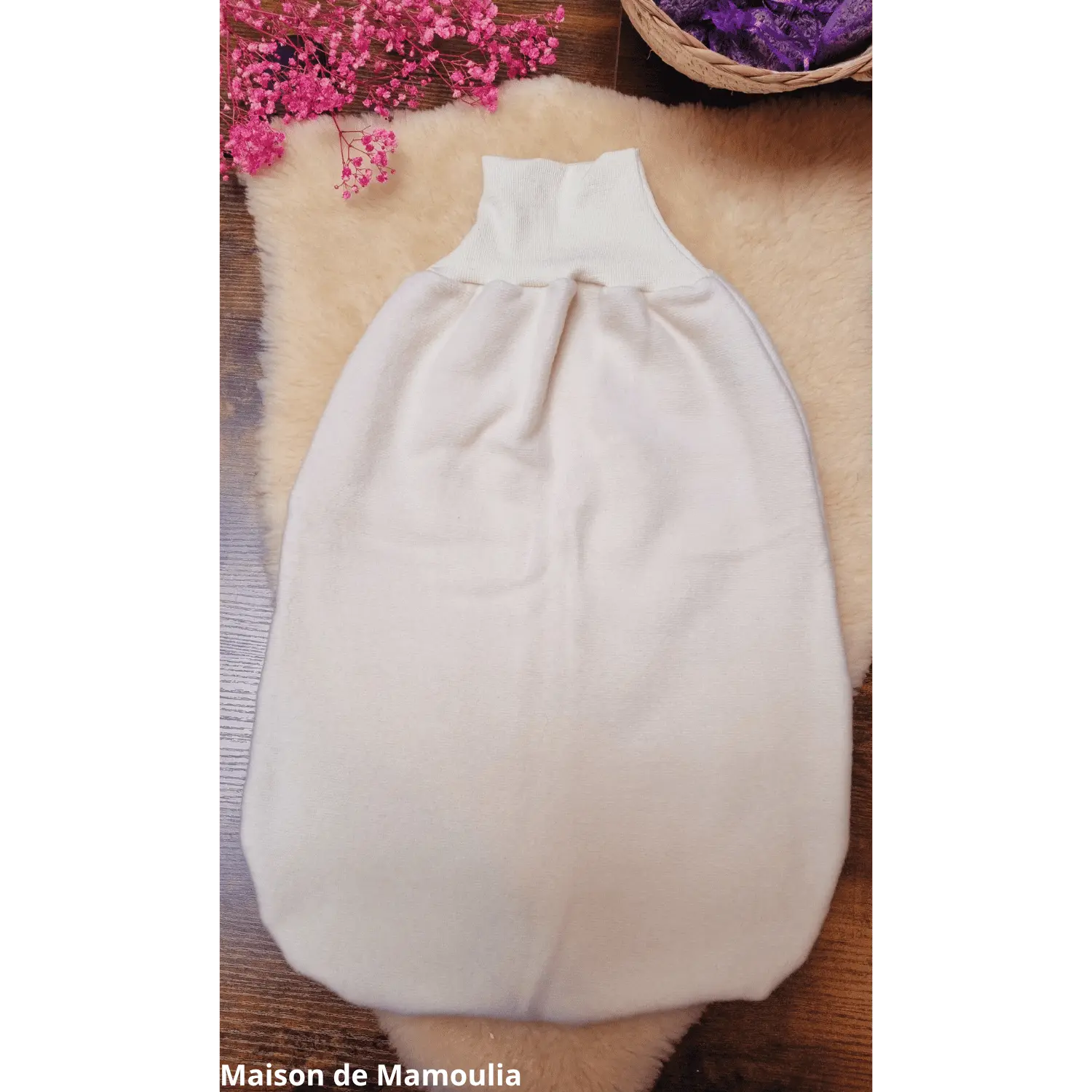 Cosilana - Sac de couchage bébé laine polaire (laine & coton bio) Cosilana