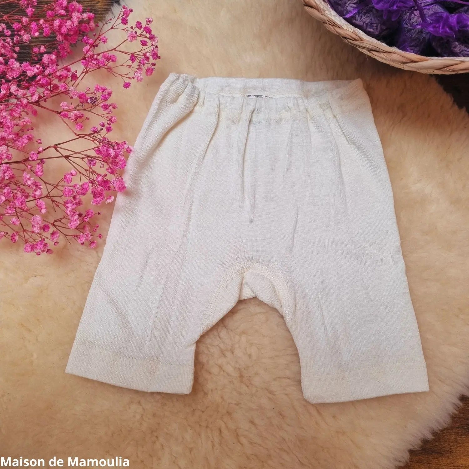 Cosilana - Shorty enfant, laine-soie Cosilana