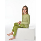 Cosilana - T-shirt enfant manches longues, laine-soie Cosilana