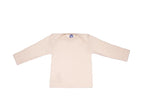 Cosilana - T-shirt bébé manches longues, laine-soie-coton Cosilana
