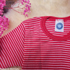Cosilana - T-shirt enfant manches courtes, laine-soie Cosilana