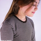 Cosilana - T-shirt enfant manches longues, laine-soie Cosilana