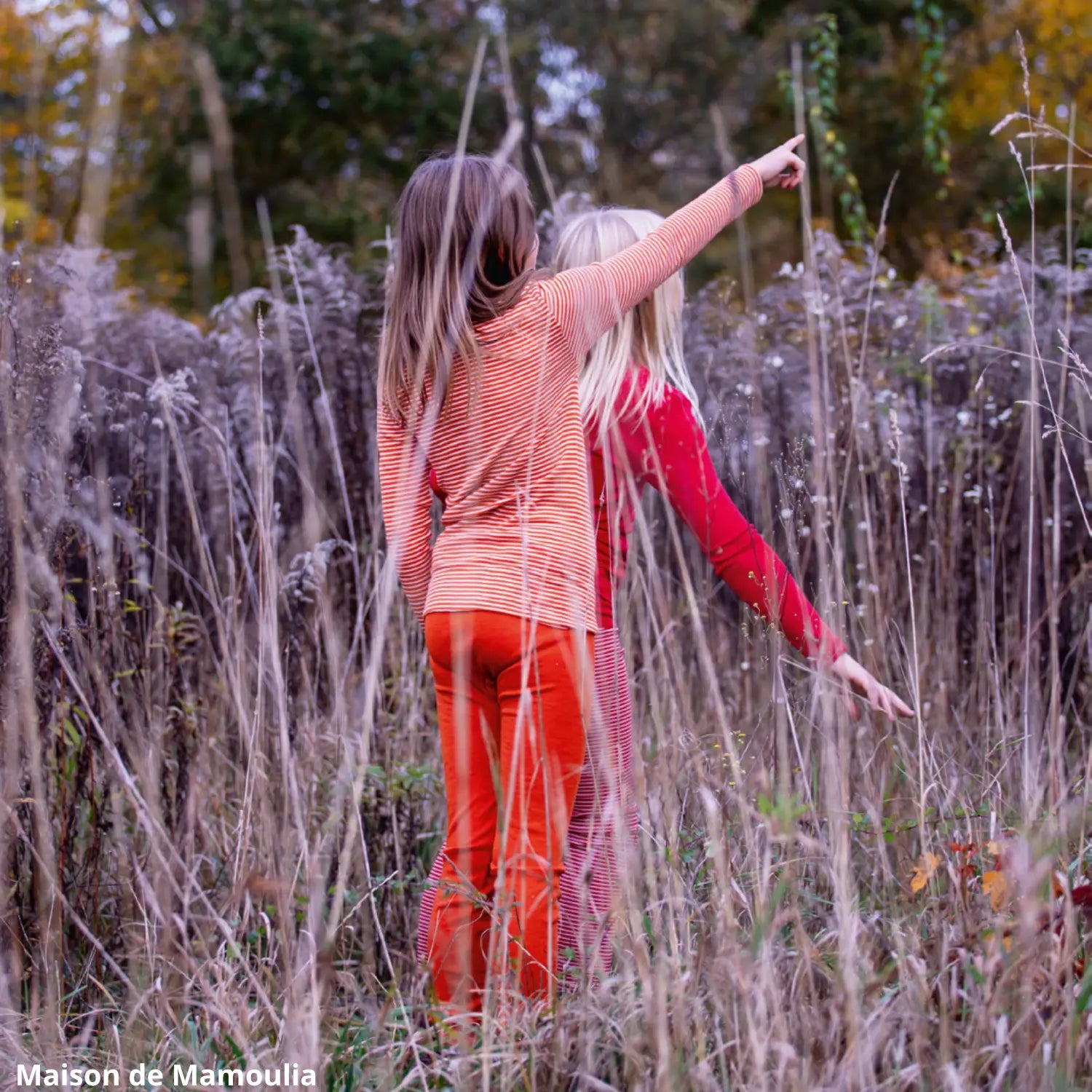 Cosilana - T-shirt enfant manches longues, laine-soie