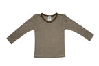 Cosilana - T-shirt enfant manches longues, laine-soie Cosilana