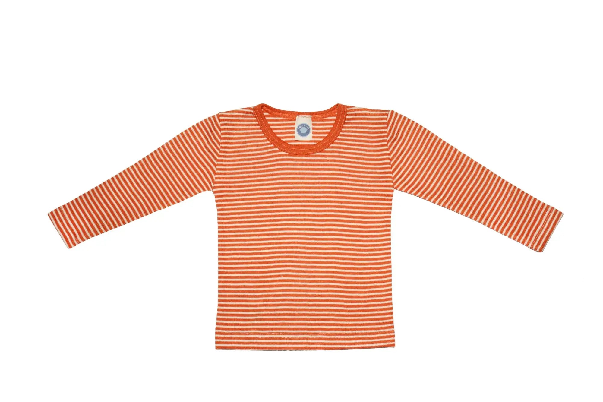 Cosilana - T-shirt enfant manches longues, laine-soie Cosilana