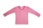 Cosilana - T-shirt enfant manches longues, laine-soie Cosilana