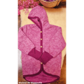 Cosilana - Veste à capuche enfant, laine polaire (laine & coton bio) Cosilana