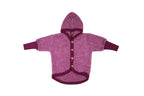 Cosilana - Veste à capuche enfant, laine polaire (laine & coton bio) Cosilana