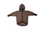 Cosilana - Veste à capuche enfant, laine polaire (laine & coton bio) Cosilana