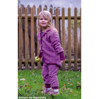 Cosilana - Pantalon enfant, laine polaire (laine & coton bio) Cosilana