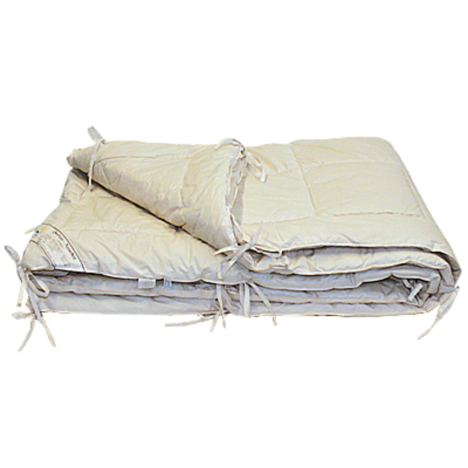 Saling - Couette 4 saisons en laine – housse coton bio Saling