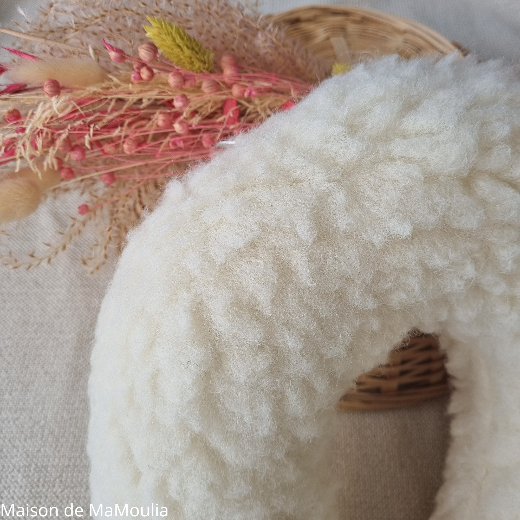 Saling - Coussin de voyage, pure laine