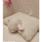 Mouton Coussin pure laine 30x40 cm - Maison de Mamoulia