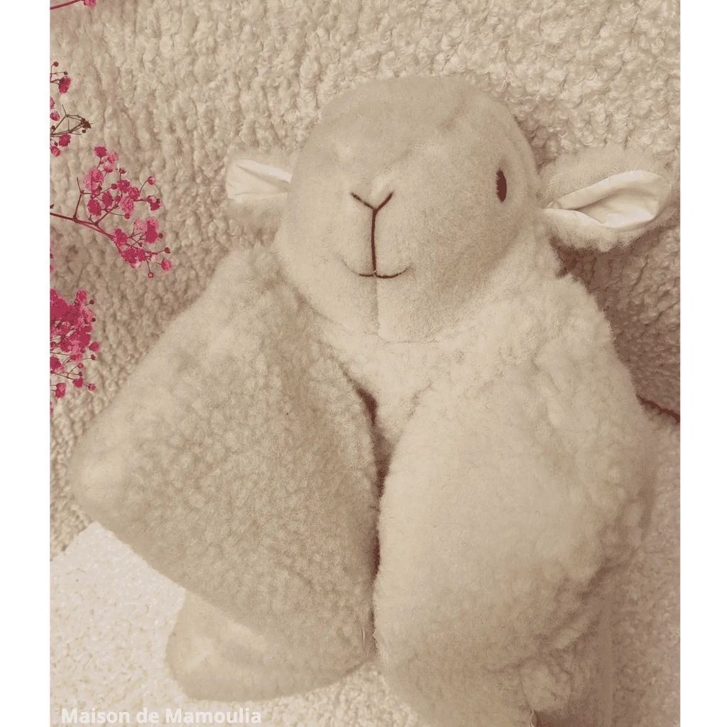 Mouton Coussin pure laine 30x40 cm - Maison de Mamoulia