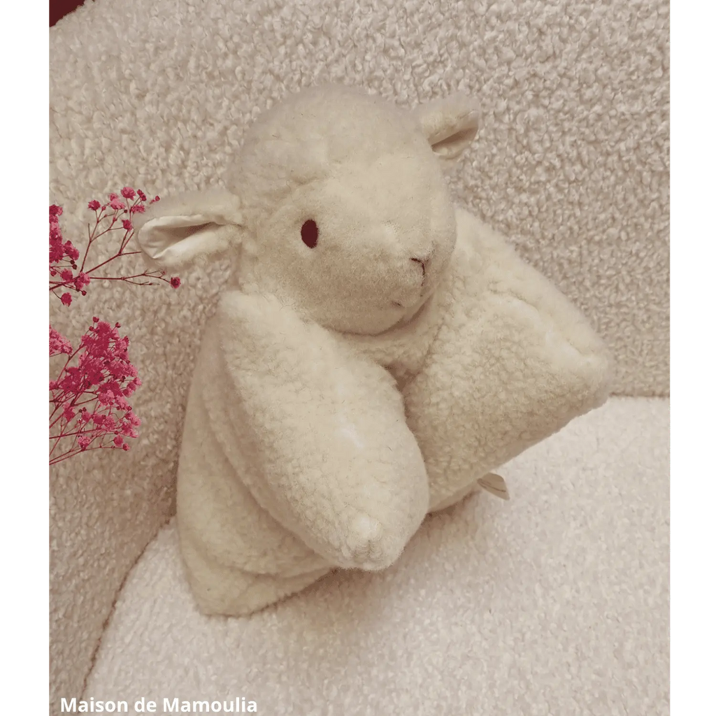 Mouton Coussin pure laine 30x40 cm - Maison de Mamoulia