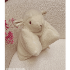 Mouton Coussin pure laine 30x40 cm - Maison de Mamoulia