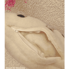 Coussin avec mouton - pure laine 40x40 cm - Maison de Mamoulia