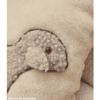 Coussin avec mouton - pure laine 40x40 cm - Maison de Mamoulia