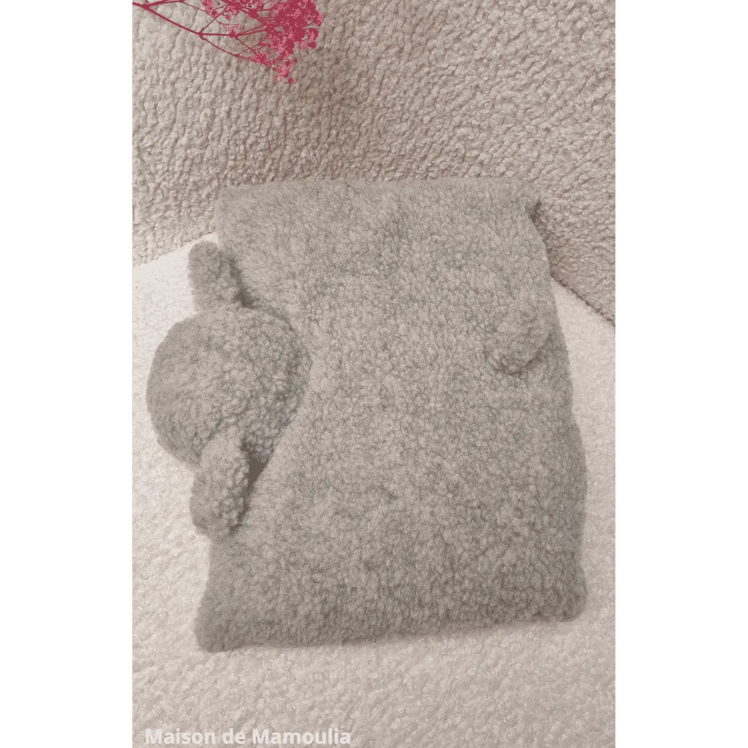 Mouton Coussin pure laine 30x40 cm - Maison de Mamoulia