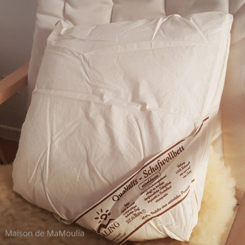 Saling - Oreiller ou coussin, pure laine Saling