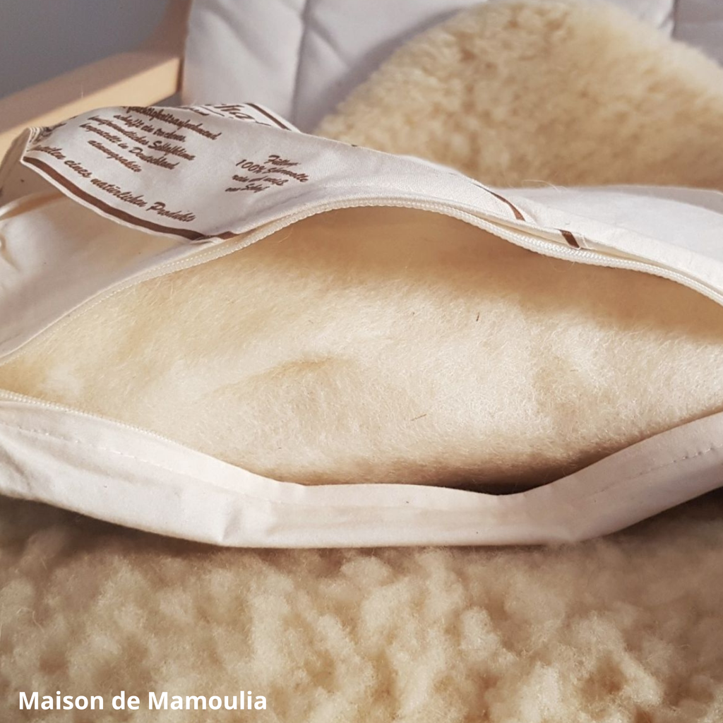 Saling - Oreiller ou coussin, pure laine