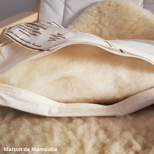 Saling - Oreiller ou coussin, pure laine Saling