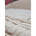 Saling - Double-sided mattress topper, pure organic wool-cotton