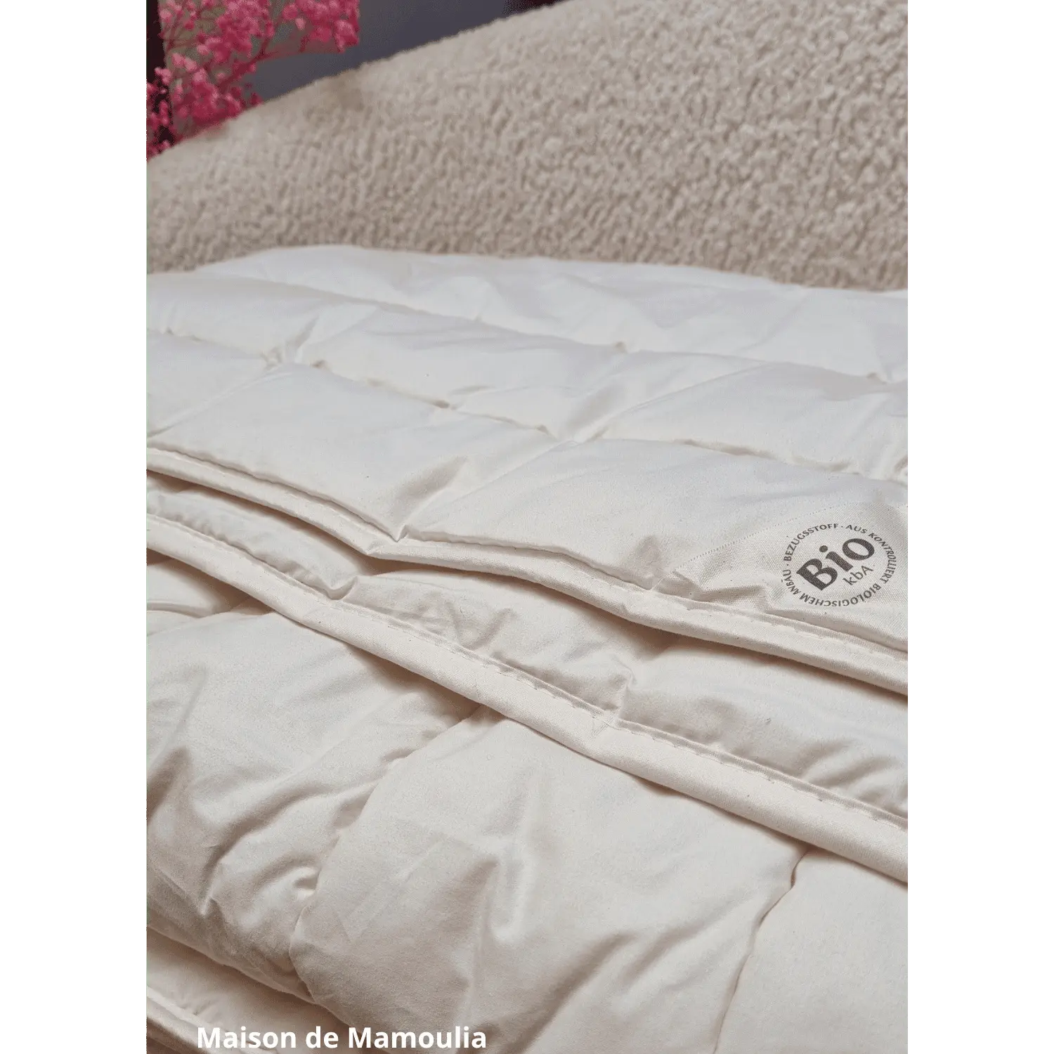 Saling - Double-sided mattress topper, pure organic wool-cotton