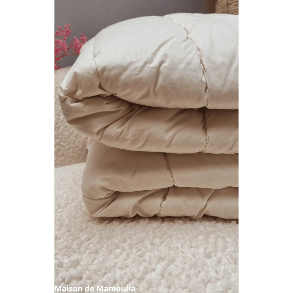 Couette d'hiver Duo en pure laine vierge - Maison de Mamoulia