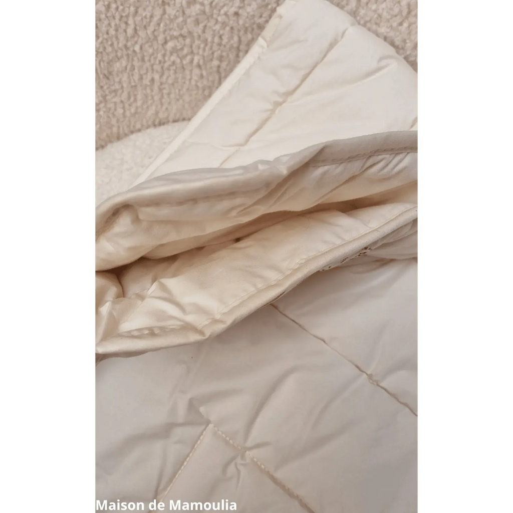 Saling - Double-sided mattress topper, pure organic wool-cotton