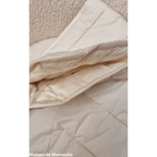 Saling - Double-sided mattress topper, pure organic wool-cotton