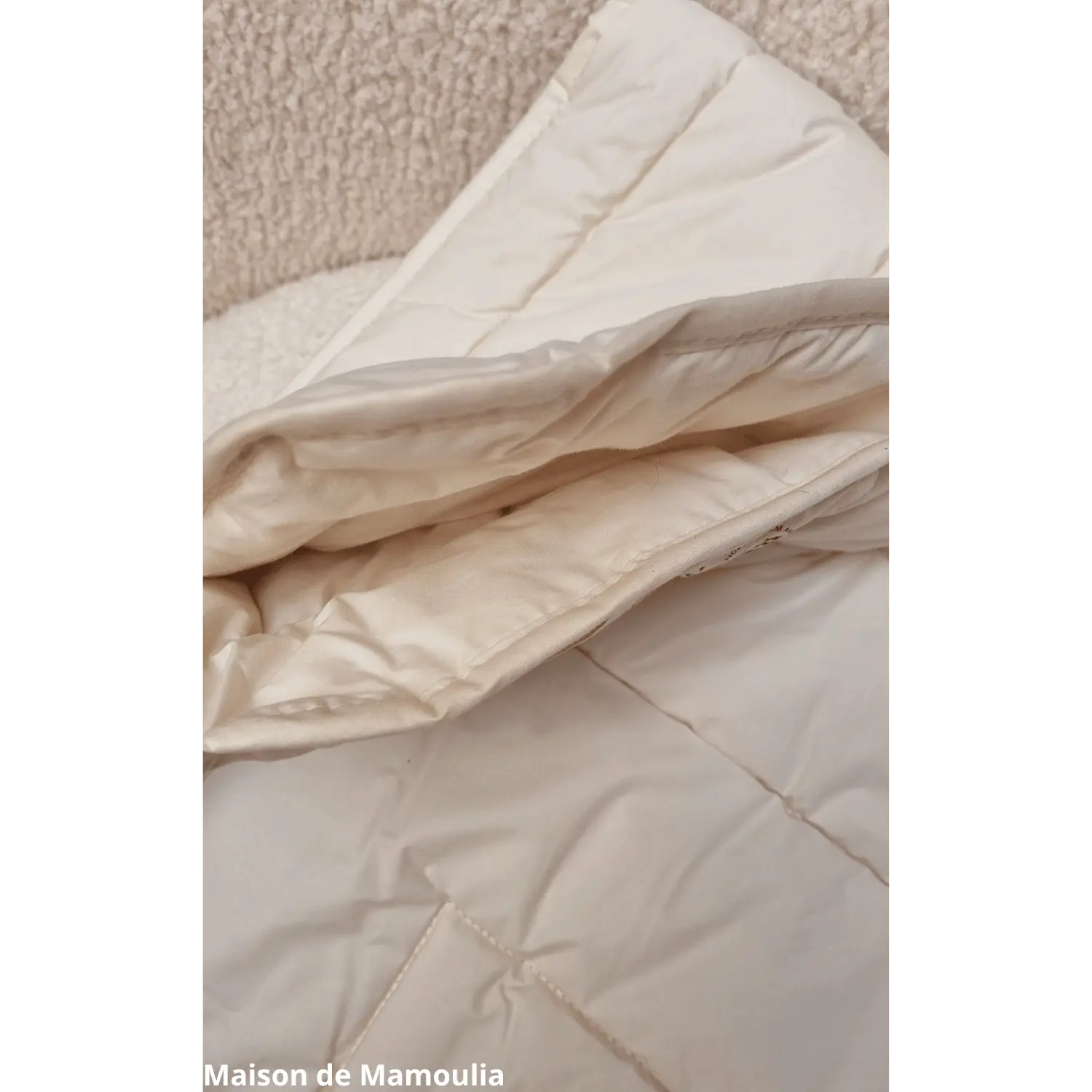 Saling - Double-sided mattress topper, pure organic wool-cotton