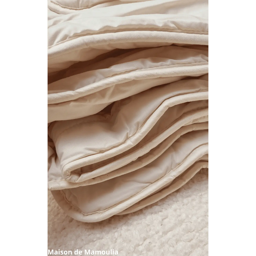 Couette d'hiver Duo en pure laine vierge - Maison de Mamoulia