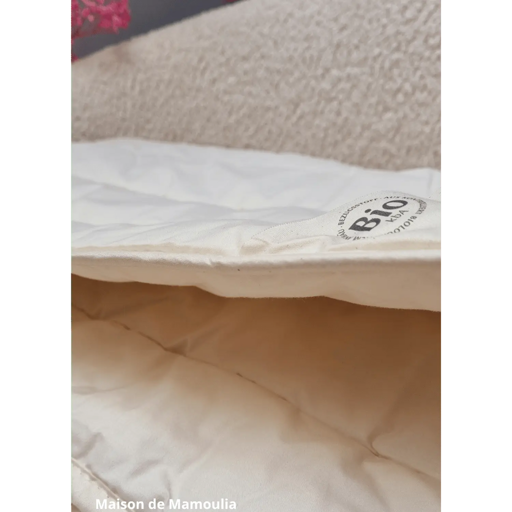Saling - Double-sided mattress topper, pure organic wool-cotton