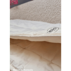 Saling - Double-sided mattress topper, pure organic wool-cotton