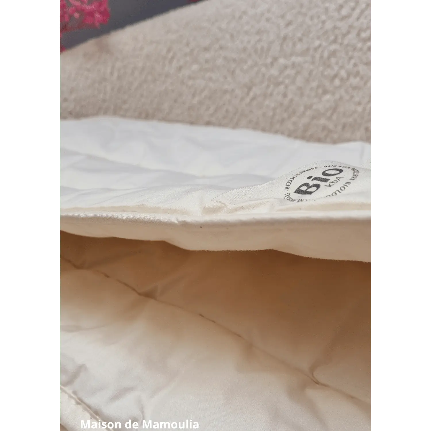 Saling - Double-sided mattress topper, pure organic wool-cotton