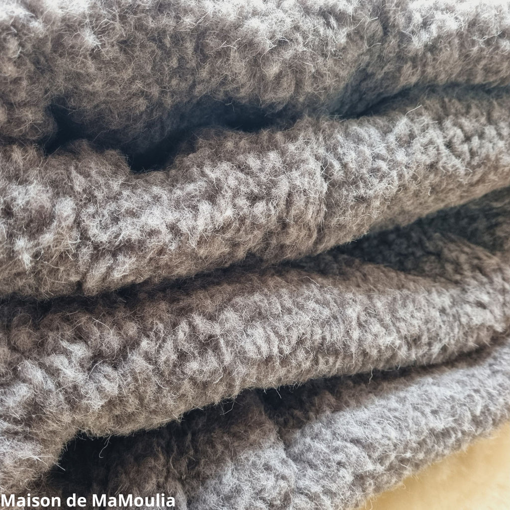 Saling - Grande couverture, pure laine - 150x190 cm